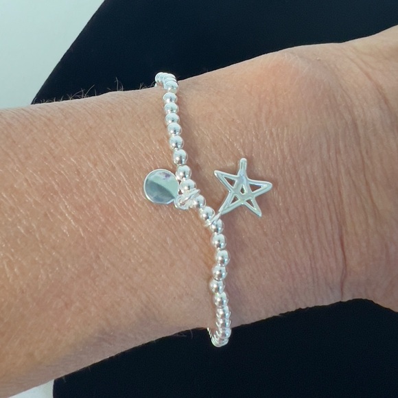 A LITTLES&CO Silver Plated Bracelet NWT - Picture 5 of 5